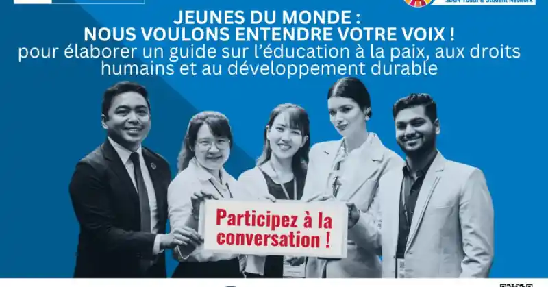 Image Consultation pour l'élaboration du guide sur l'éducation à la paix, les droits humains et le développement durable