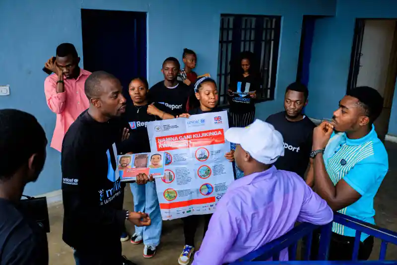 Image MOBILISATION DES JEUNES DU QUARTIER MURARA SUR LA COMPREHENSION DE U-REPORT