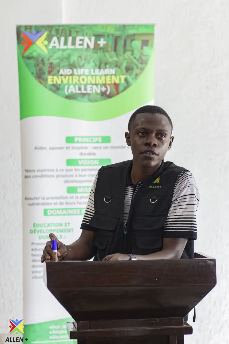 Image On October 11, we officially launched the Capacity-Building Sessions of the UNIGOM Ecological Brigade, as part of the Young Climate Activists Program.  This initiative brought together 30 passionate students eager to strengthen their understanding of disaster risk management, climate resilience, and environmental leadership.  The Democratic Republic of Congo, a land rich in biodiversity yet highly vulnerable to climate impacts, needs young voices ready to act. And seeing this new generation so engaged gives real hope for a sustainable future.  At AID LIFE LEARN ENVIRONMENT, we believe that activism also means prevention. Together, we’re shaping a movement of young changemakers committed to building a resilient and sustainable world. 

 #ALLEN+ #ClimateAction #YouthEmpowerment #Sustainability #Resilience #ClimateLeadership #UNIGOM #DRC #Activism #Environment