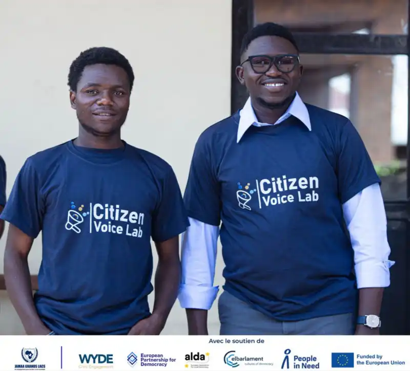 Image 💬 Ta voix compte, et ensemble, elle peut transformer nos communautés !

Rejoins Citizen Voice Lab, l’espace où les jeunes font entendre leurs idées, partagent leurs solutions et agissent pour un avenir meilleur.

✊ Ensemble, faisons de la participation citoyenne une force de changement !

#WYDE #YourVoiceMatters #CitizenVoiceLab #YouthForDemocracy
#WomenForChange #InclusiveDemocracy #CivicEngagement #WomenInDemocracy #CommunityPower